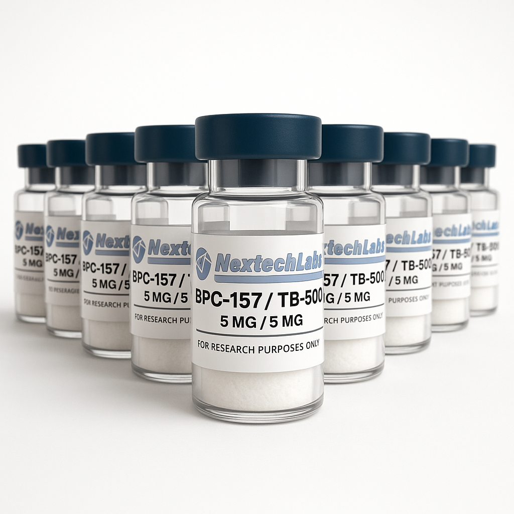 (10 PACK) BPC-157 / TB-500 (5mg/5mg) Blend (10 Vials)