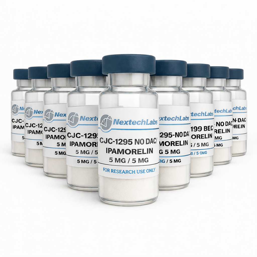 (10 PACK) CJC-1295 (NO DAC) 5MG / IPAMORELIN 5MG BLEND (10 Vials)