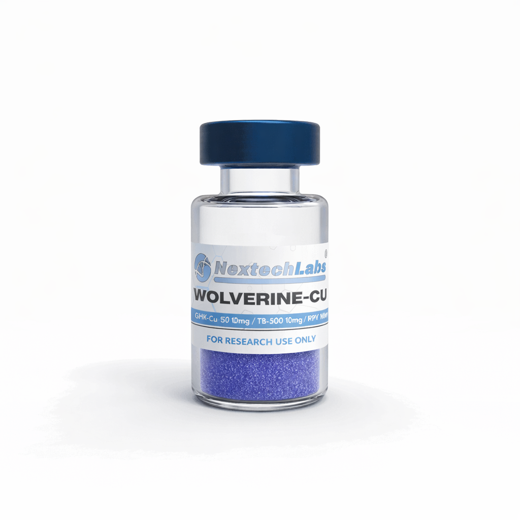 Wolverine-Cu Blend (GHK-Cu 50mg / BPC-157 10mg / TB-500 10mg / KPV 10mg)